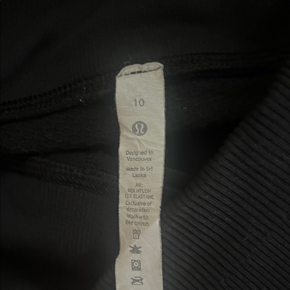 Lululemon Athletica Black Bike Shorts - Picture 3 of 5